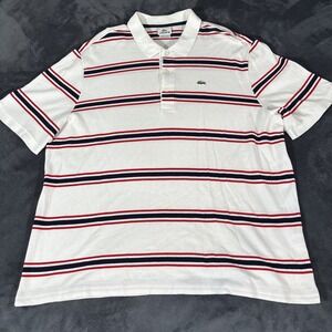 Lacoste Tennis Polo Sz 8 3XL Mens Shirt Classic Crocodile Embroidered Logo